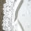 Thumbnail: Vintage Cutwork Tablecloth White on White 39in Round