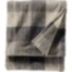 Pendleton Throw Blanket Gray Neutral Plaid 50 x 60in Germany Cotton Blend