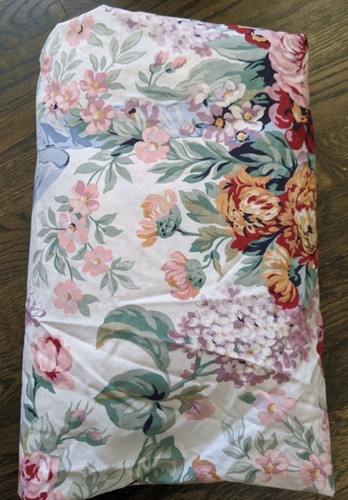 Ralph Lauren Allison Twin Fitted Sheet Floral | chickadeevintage
