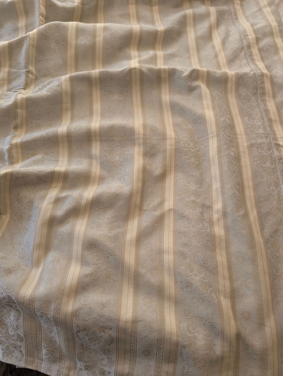 Thumbnail: Sferra Duvet Cover Full Queen Shams Cotton Damask