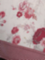 Waverly Norfolk Garden Room Vintage Rose Gingham Valance 72 x 18in