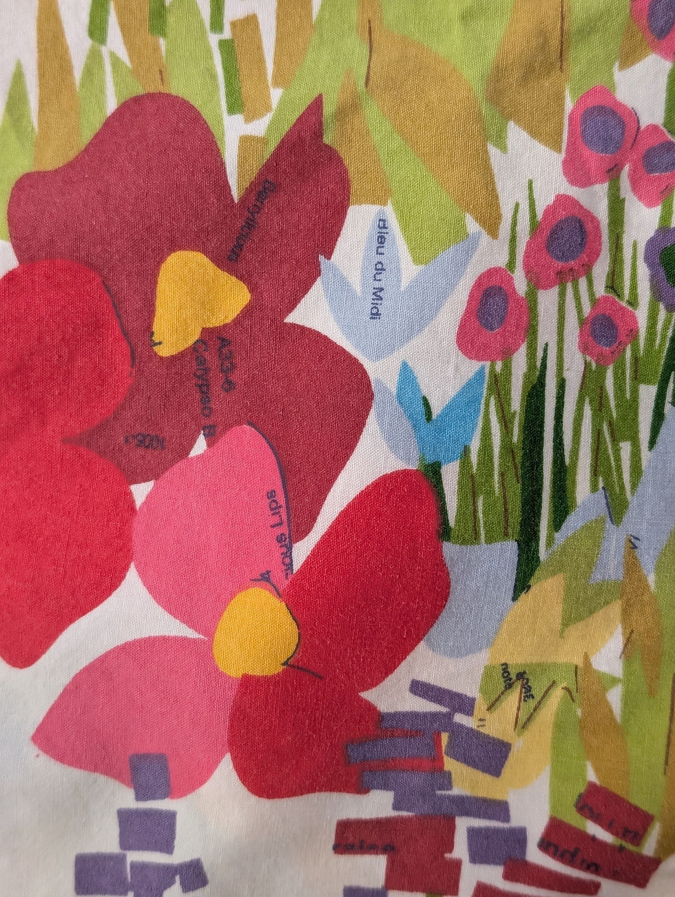 Thumbnail: Pottery Barn Queen Duvet Sham Woodland Tree Paint by Number Organic Cotton