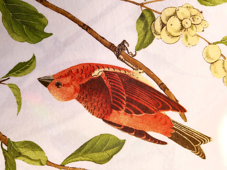 Thumbnail: Pottery Barn Spring Sparrow Queen/Full Duvet Cover