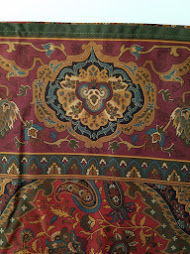 Equestrian Ralph Lauren Full Sheet Blue Gold Label