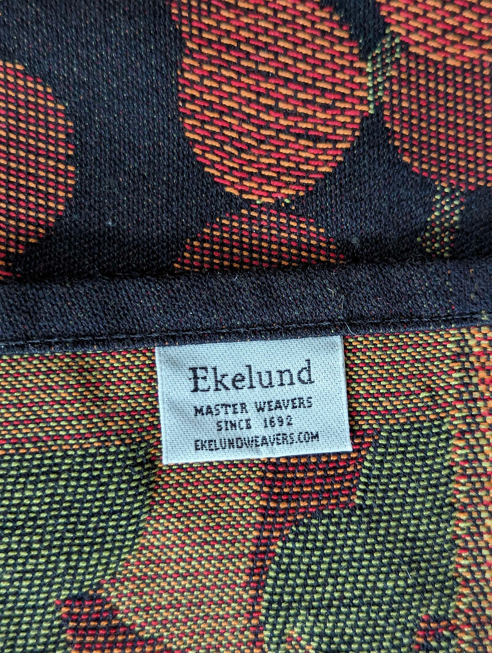 Thumbnail: Ekelund Table Runner LINDA SVENSSON EDEVINT 14x47in Cotton