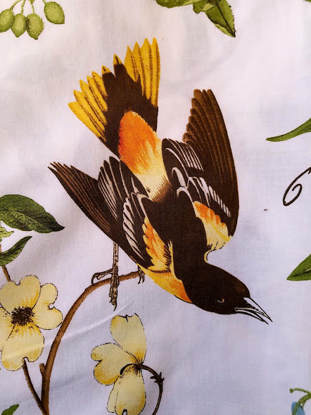 Thumbnail: Pottery Barn Spring Sparrow Queen/Full Duvet Cover