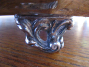 Thumbnail: Silverplate Large Tray Handles English Silver MFG 19" x 13" Footed