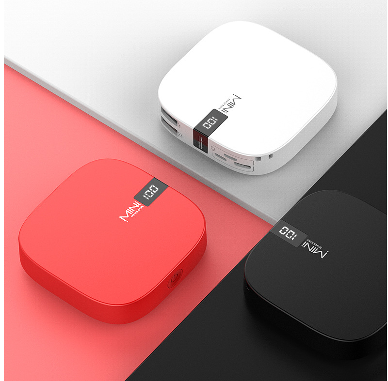Thumbnail: Mini Power Bank 10000mAh Ultra-Slim Fast Charge