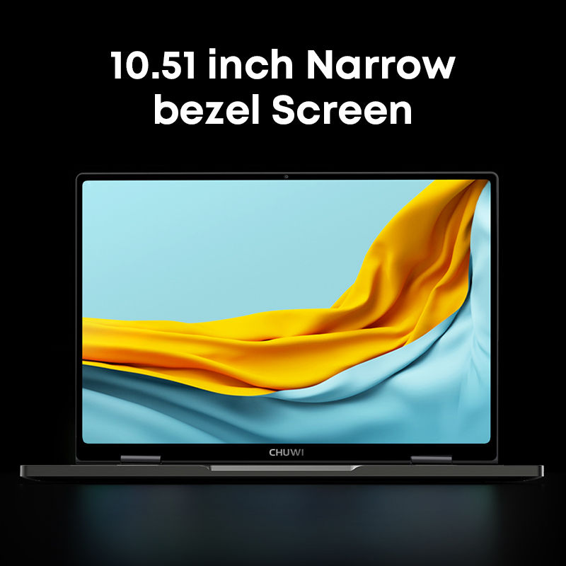 Thumbnail: CHUWI MiniBook X Laptop Tablet PC 2 In 1 12GB LPDDR5 512G SSD Intel N100 10.51 I