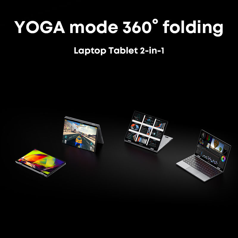 Thumbnail: CHUWI MiniBook X Laptop Tablet PC 2 In 1 12GB LPDDR5 512G SSD Intel N100 10.51 I