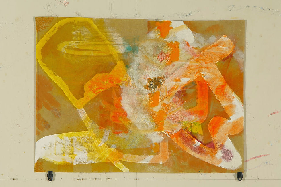 Thumbnail: Oliemaleri Nr. 1017, 103 X 140 cm