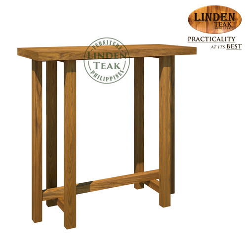 Handcrafted Solid Teak Wood Modest Console Table | Linden Teak ...