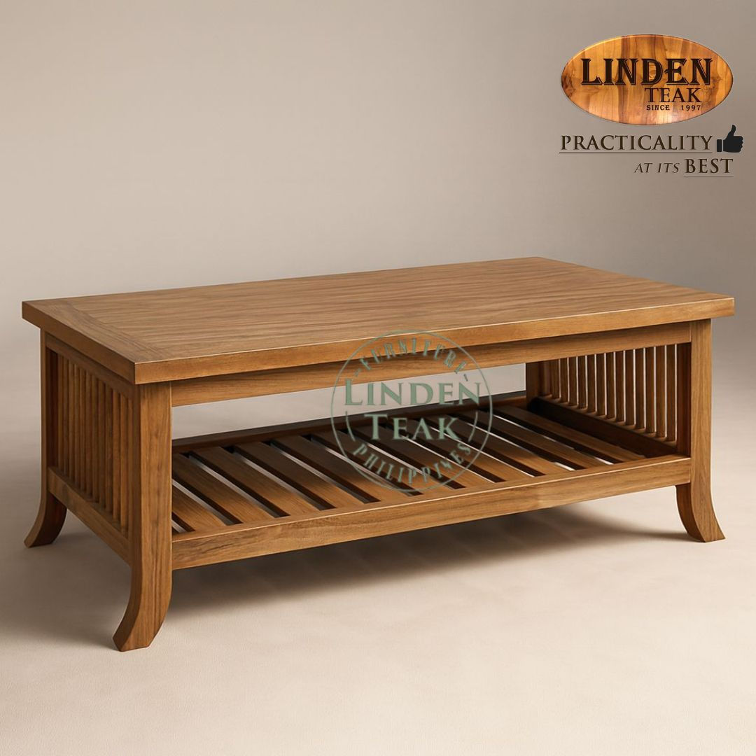 Handcrafted Solid Teak Wood 092 Center Table Furniture