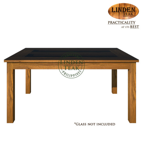 Handcrafted Solid Teak Wood Sand160 Dining Table Furniture Main