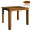Thumbnail: Handcrafted Solid Teak Wood Fixblock-100 Dining Table Furniture