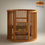 Thumbnail: Handcrafted Solid Teak Wood Convertible Adjustable Crib Furniture