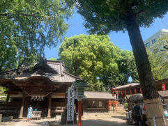 田無神社でホッと一息✨