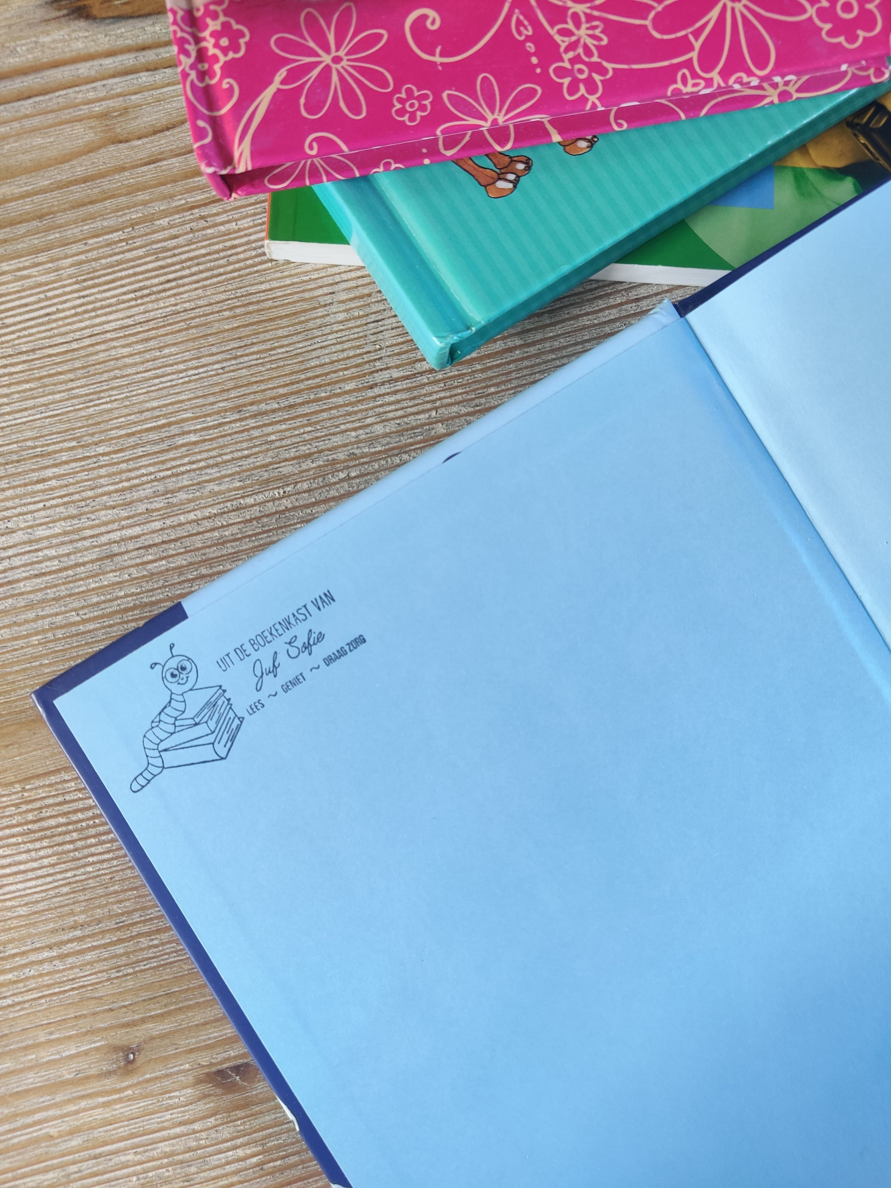Boekenstempel gepersonaliseerd