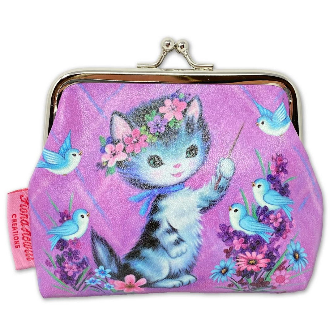 Retro-a-go-go! - SugarLand Kitty Maestro Coin Purse