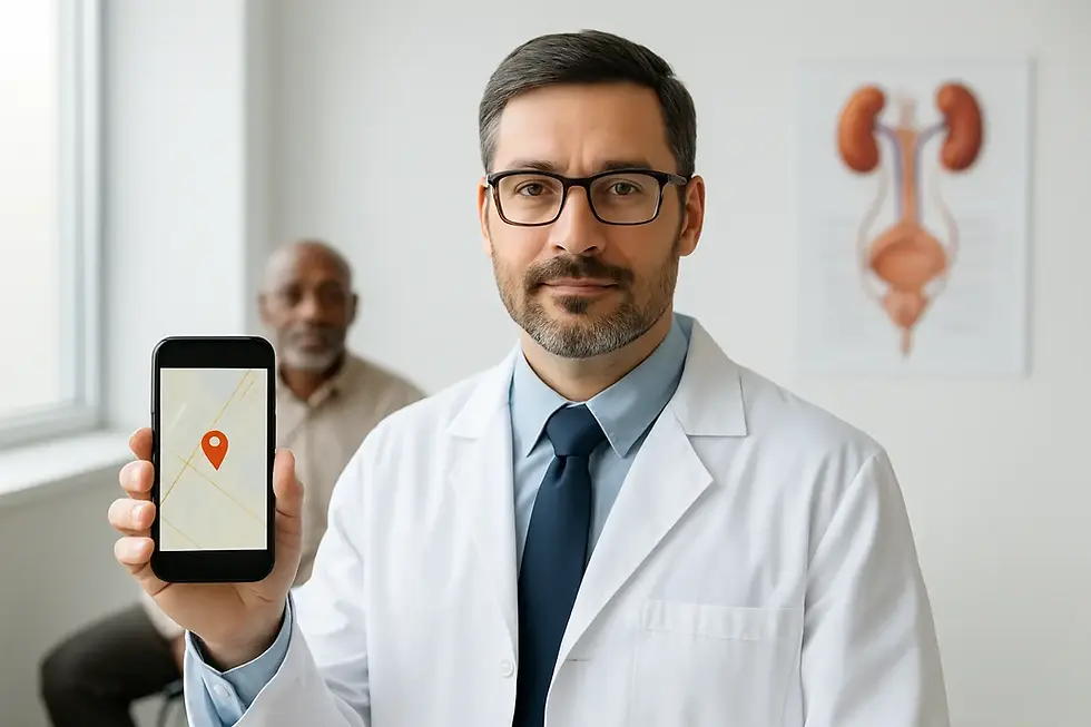 Elige sabiamente a un urólogo cerca de ti
