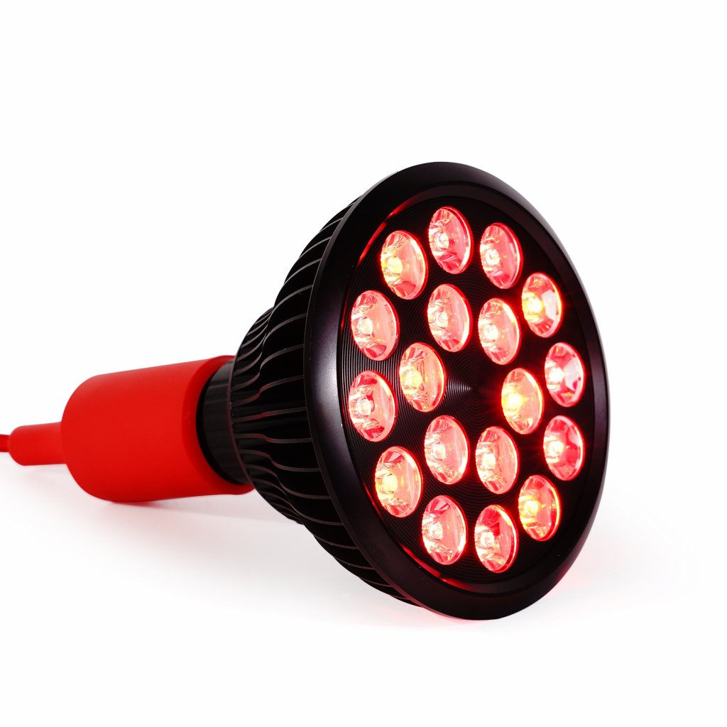 targeted red light therapy bulb