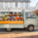 Victoria's Mobile Flower Shop truck fully stocked in Pittsburgh