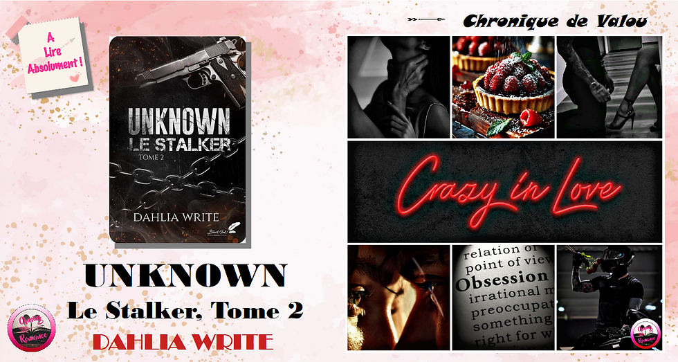  Unknown, Le Stalker, tome 2 - Dahlia Write