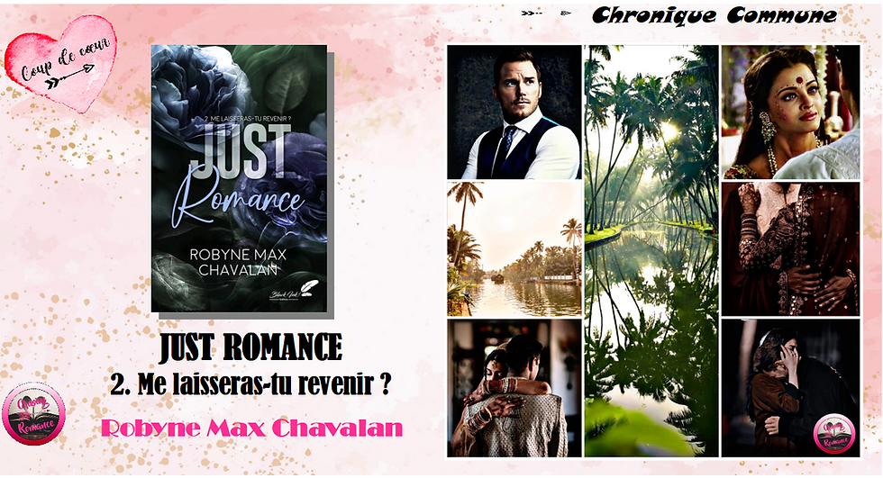 JUST ROMANCE T.2 : Me laisseras-tu revenir ? - Robyne Max Chavalan