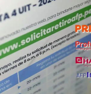Ya están habilitados los enlaces oficiales para solicitar hasta 4 UIT en las AFP Hábitat, Integra, Prima y Profuturo