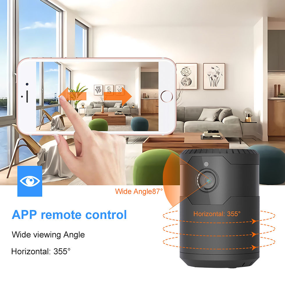 Thumbnail: HD 2MP 1080P Wireless Mini Wifi Camera Night Vision Ip Camera