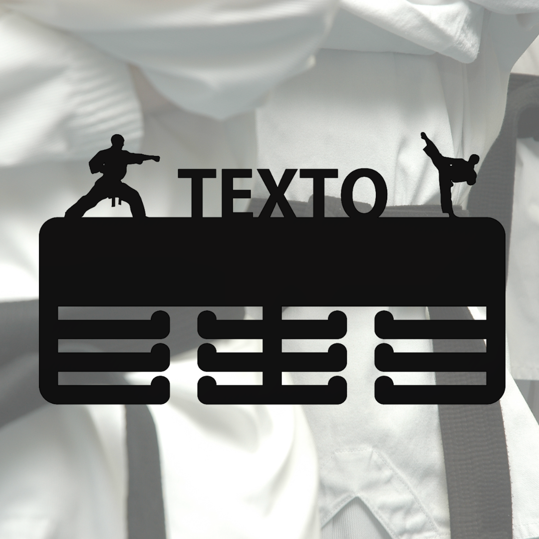 Medallero Personalizado Taekwondo