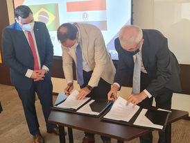 IBREI Recebe Ministro da Indústria e Comércio do Paraguai