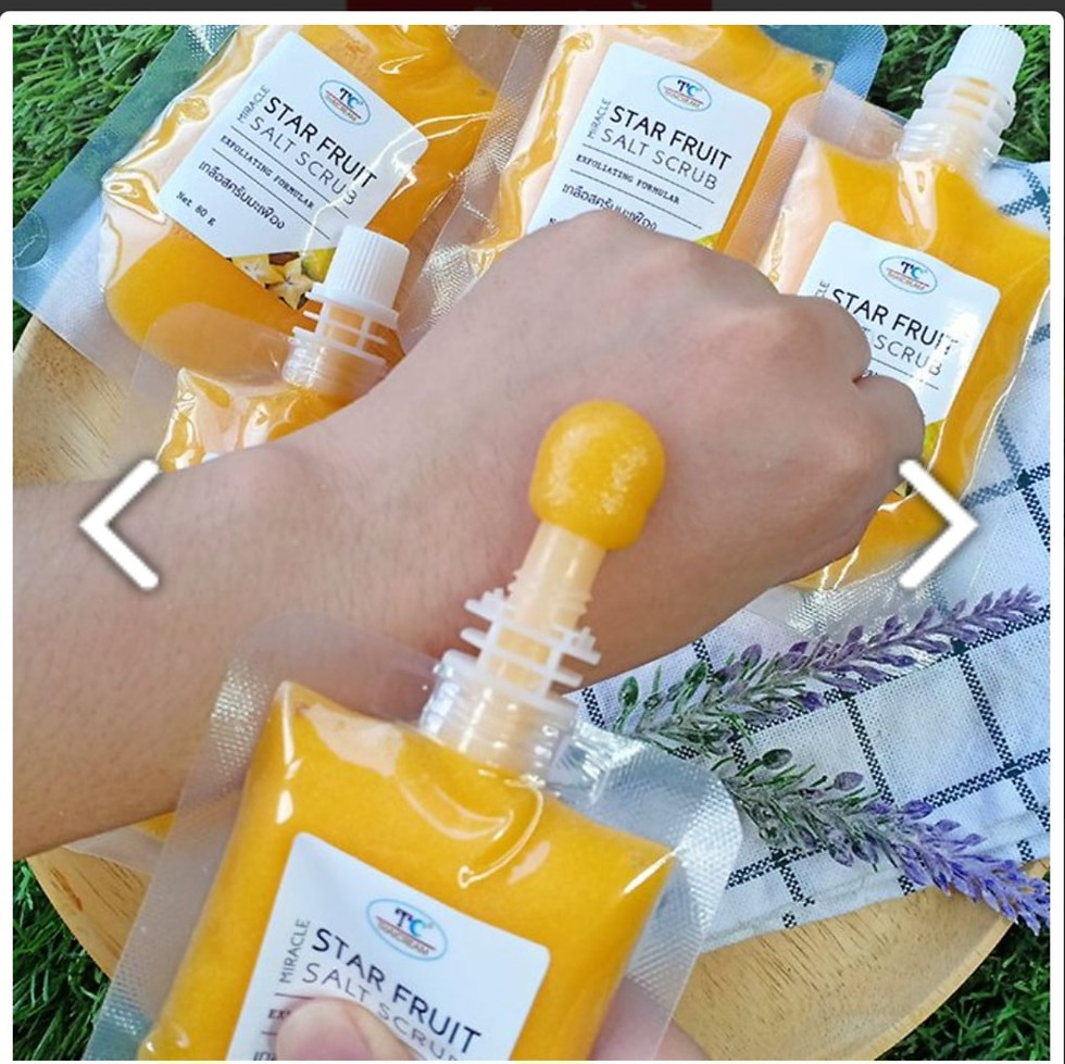 Miniaturebillede: MIRACLE STAR FRUGT SALT SCRUB - 80 g.