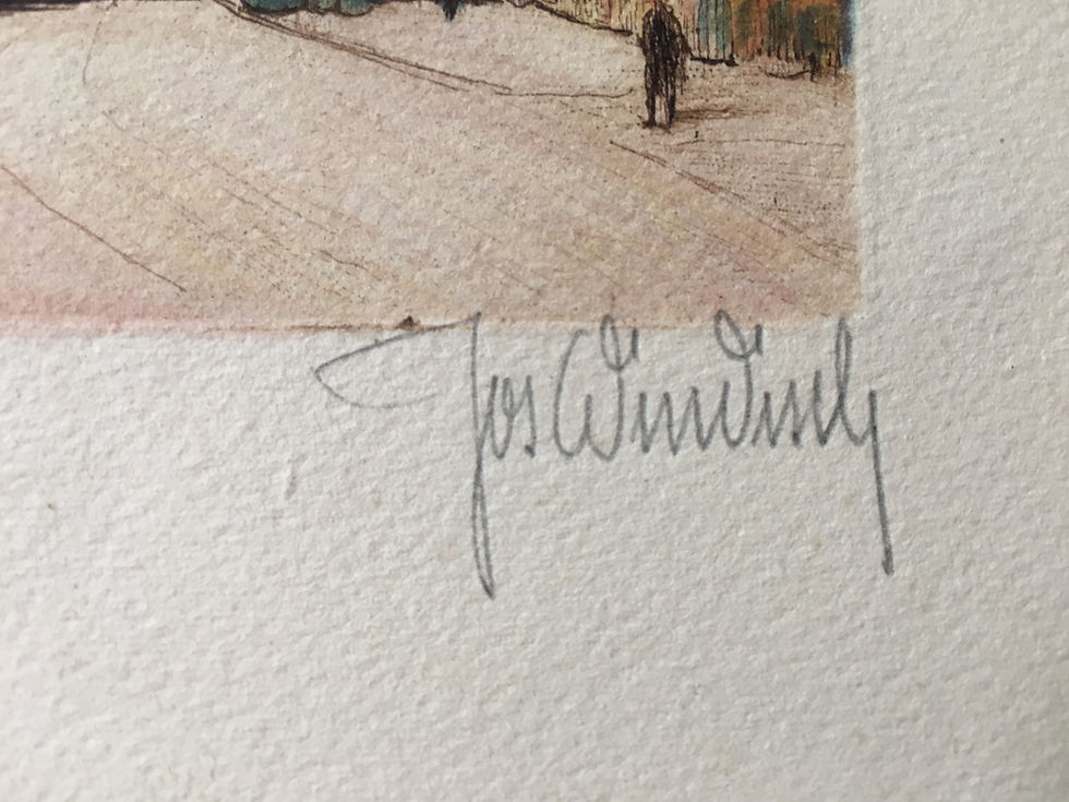 Miniature : Windisch Josef