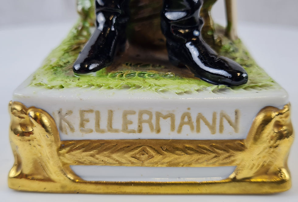 Miniaturbild: General KELLERMANN - Porzellan Figur, Scheibe-Alsbach Porzellan, Made in GDR