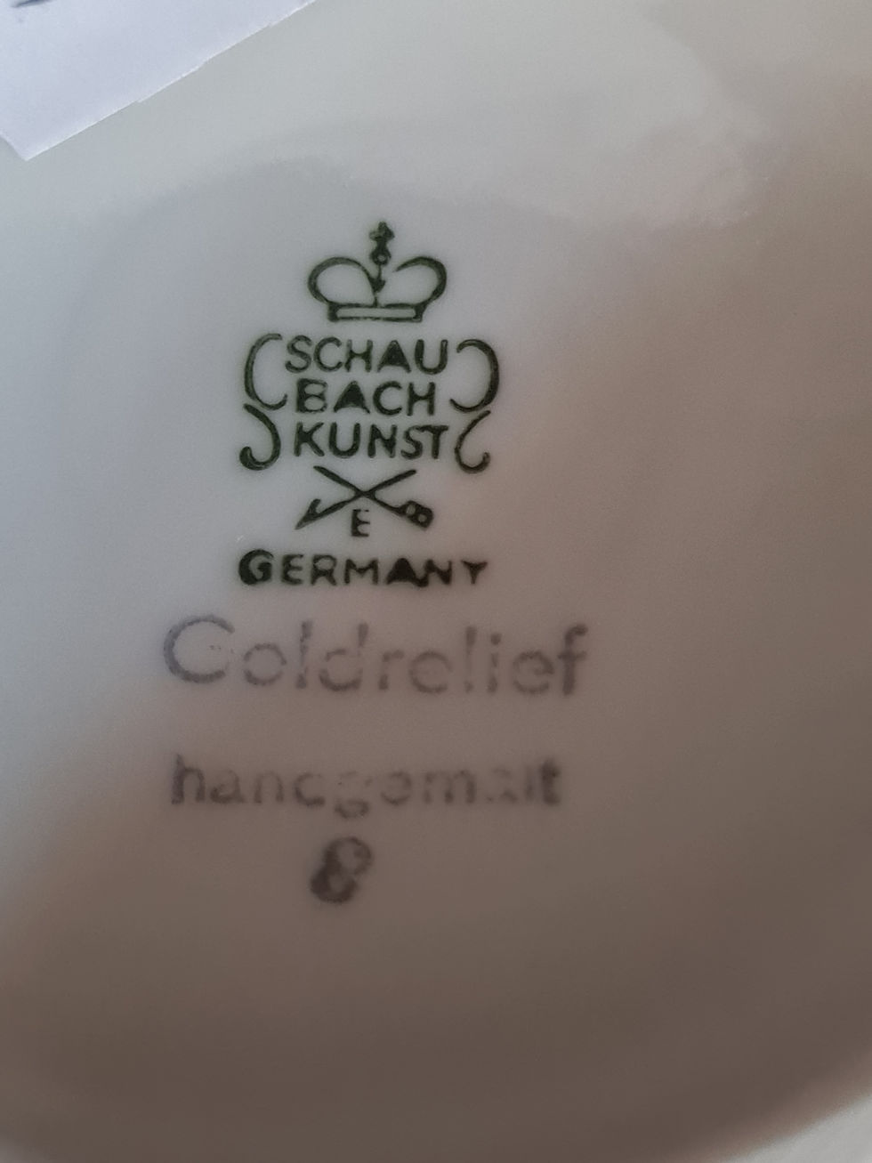 Küçük resim: 2 Vasen roter Drache Golddekor Schaubach Kunst Handgemalt Porzellan 18 & 23cm