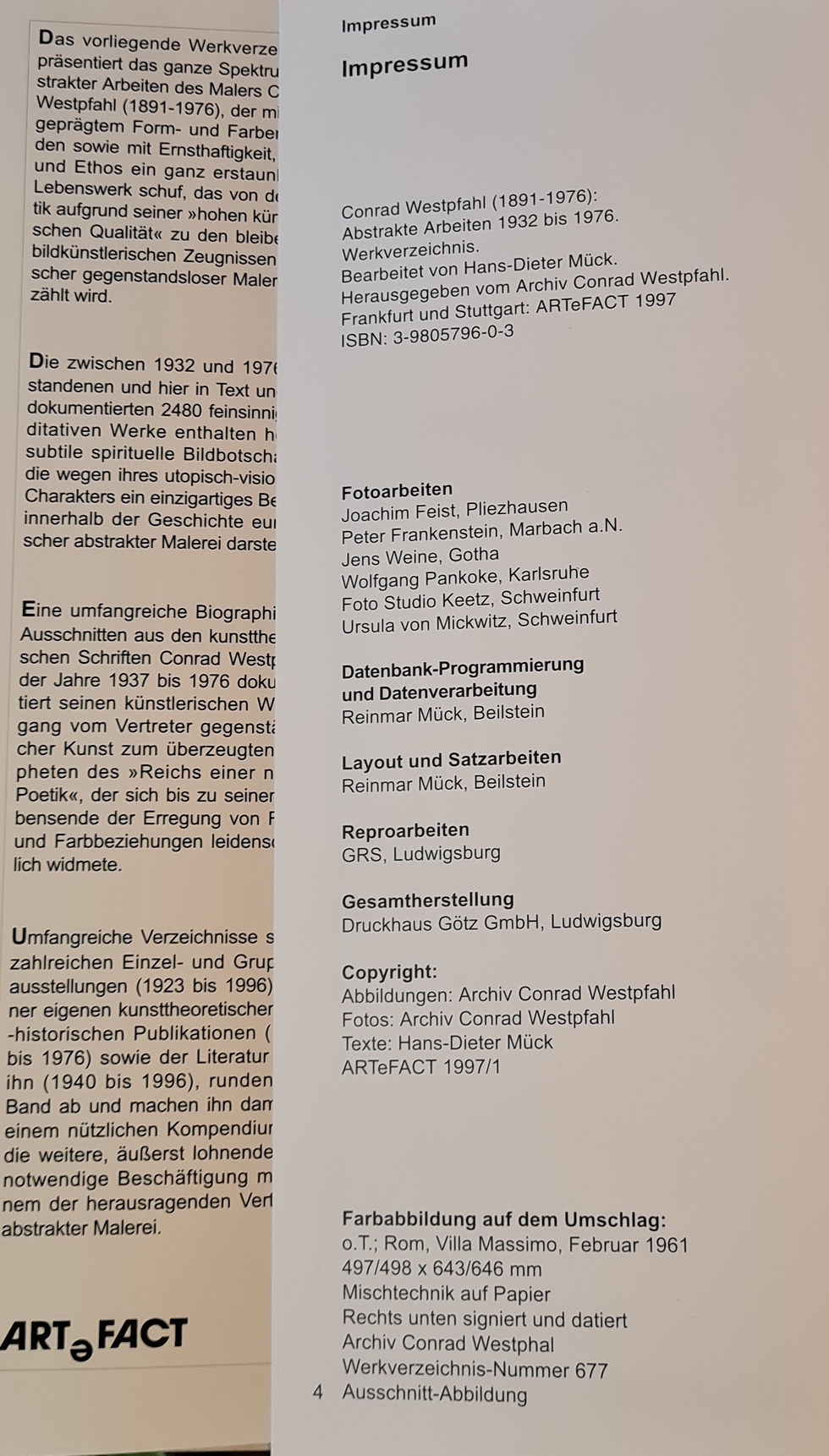 Miniaturebillede: Werksverzeichnis Conrad Westpfahl - Abstrakte Arbeiten 1932-1976, Seiten 428