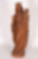 Maria mit Kind Holzskulptur / 75cm groß, natur