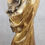 Миниатюра: XXXL Bacchus Holzfigur - 100cm groß mit Goldmantel / Werbefigur