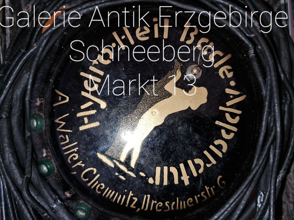 Miniaturebillede: Hydro-Heil / A. Walter Chemnitz / Dampf & Wasserbade Armatur antik - um 1920