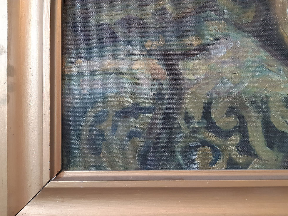 Miniature : Tatjana Lietz / Zwickau - tableau bouquet de lilas dans un vase