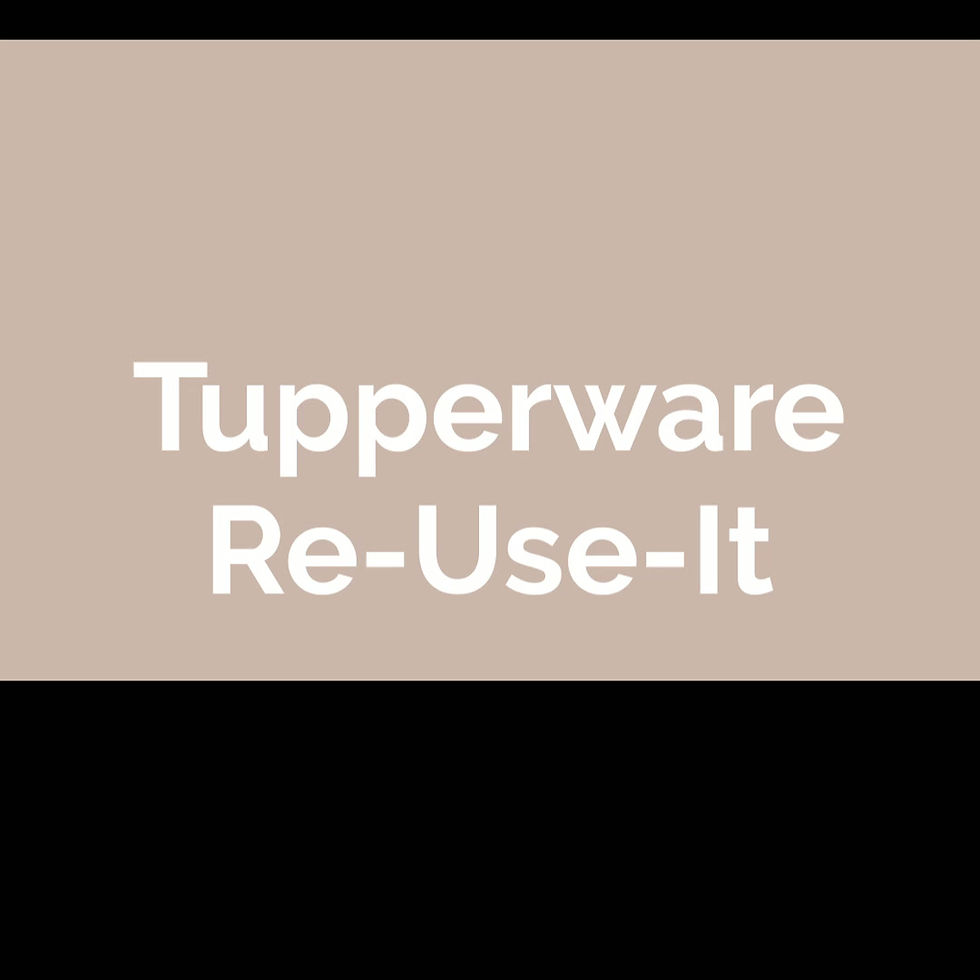 Thumbnail: Tupperware Modular Mates Lid #1607 Yellow Replacement Round Seal Only Preowned