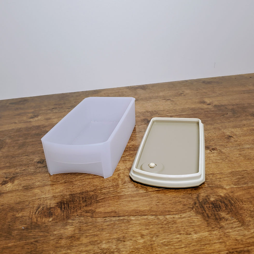Thumbnail: Tupperware Pantry Storage Shelf Smart 2.5 Cup #5194 Smart Kitchenware Pre-owned