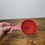 Thumbnail: Tupperware Funnel Large Hershey Kiss Shape Wine Red Berry Color Gadget New