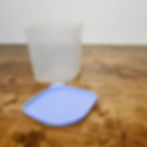 Tupperware Fresh-N-Cool 4 Cup Refrigerator Storage Containers Blue 5057