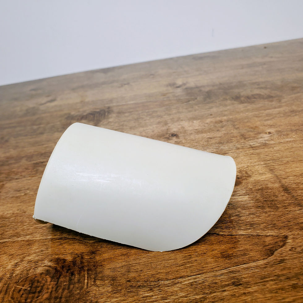 Vintage Tupperware Rocker Scoop Almond Beige Classic Kitchen Gadget Florida USA