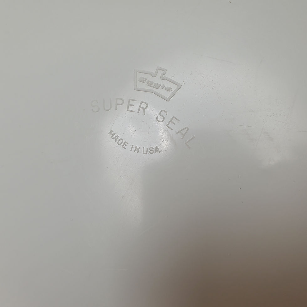 Thumbnail: Vintage Eagle Super Seal 2-Tier Cake & Pie Carrier Holder with Lid 1950s