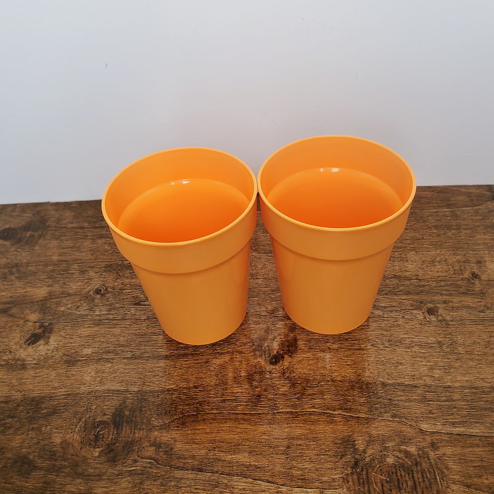 Tupperware Aloha 16 oz Tumblers Berry Purple Set of 2 New