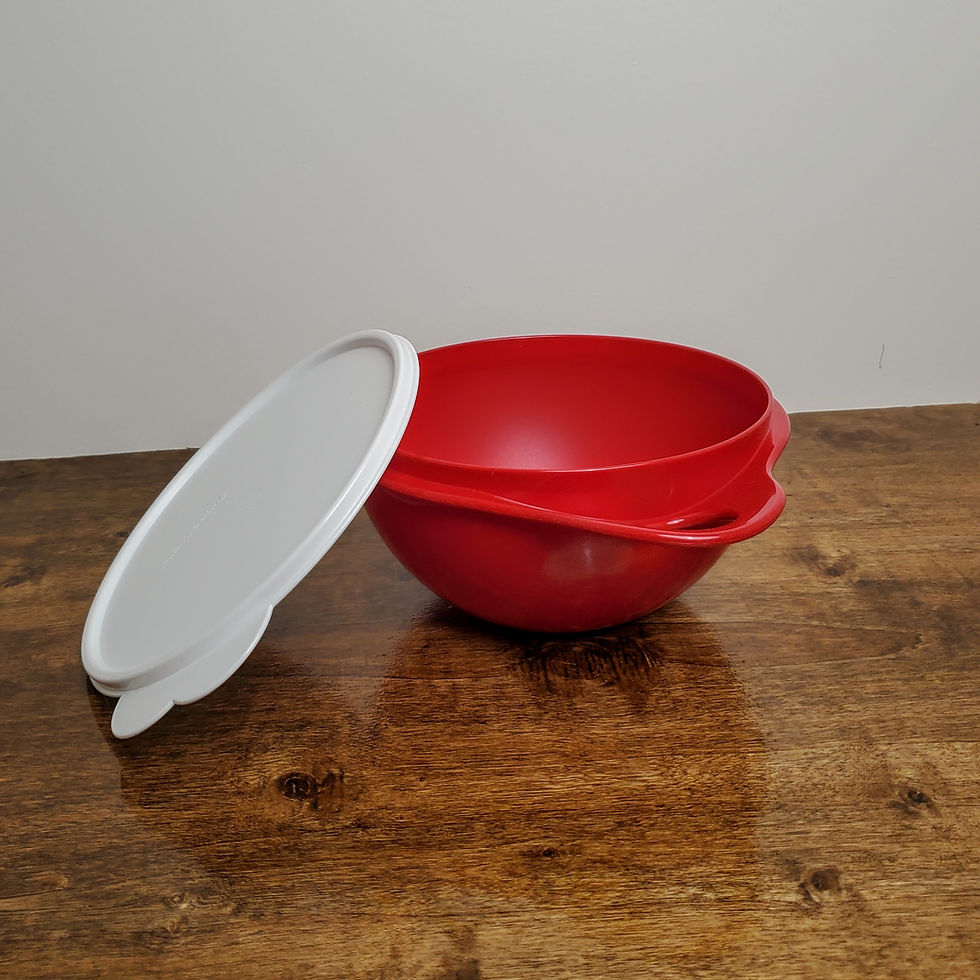 Thumbnail: Tupperware Thatsa Mini Bowl 1.4L (6 Cups) Red NEW 3056
