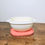 Thumbnail: Retro Tupperware 2511 Square Bowl White with Orange Lid 6.5 Cup